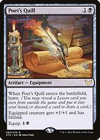 Pena do Poeta — Strixhaven: School of Mages Promos 82p