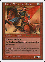 Lu Bu, Master-at-Arms — Portal Three Kingdoms Promos 115b
