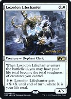 Cantor da Vida Loxodonte — Core Set 2020 Promos 27s
