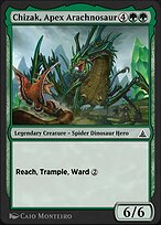 Chizak, Apex Arachnosaur — Through the Omenpaths 100