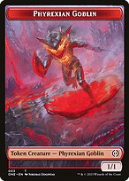 Phyrexian Goblin — Phyrexia: All Will Be One Tokens 3