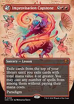 Improvisation Capstone — Secrets of Strixhaven 294
