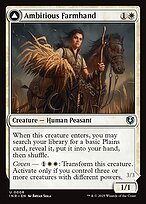 Lavradora Ambiciosa // Cátara Veterana — Innistrad Remastered 8