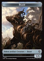 Beast — Aetherdrift Commander Tokens 11