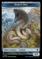 Koma's Coil — Murders at Karlov Manor Commander Tokens 7