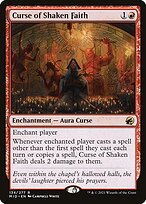 Maldição da Fé Abalada — Innistrad: Midnight Hunt 134