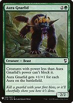 Gnarlid de Aura — The List C18-128