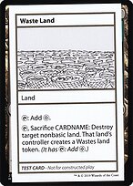 Waste Land — Mystery Booster Playtest Cards 2021 121