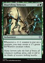 Defesas Florescentes — Lorwyn Eclipsed Commander 107