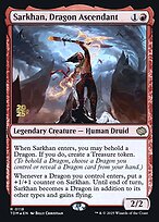 Sarkhan, Dragon Ascendant — Tarkir: Dragonstorm Promos 118s