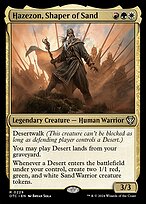 Hazezon, Moldador de Areia