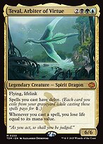 Teval, Arbiter of Virtue — Tarkir: Dragonstorm Promos 230p
