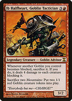 Ib Halfheart, Estrategista Goblin — Time Spiral 163