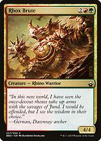 Brutamontes Rhox — Battlebond 227