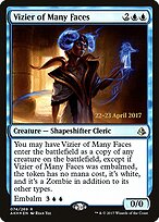 Vizir das Muitas Faces — Amonkhet Promos 74s