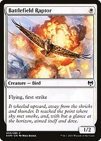 Raptor do Campo de Batalha — Kaldheim 3