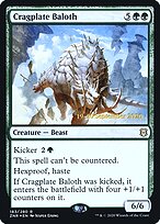 Baloth da Couraça Rochosa — Zendikar Rising Promos 183s