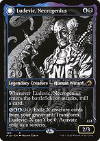 Ludevic, Necrogênio // Olag, Arrogância de Ludevic — Innistrad: Midnight Hunt 320