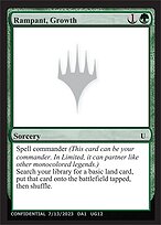 Rampant, Growth — Unknown Event UG12