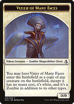 Vizier of Many Faces — Amonkhet Tokens 15
