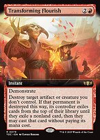 Transforming Flourish — Tarkir: Dragonstorm Commander 79