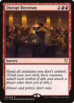 Quebrar o Decoro — Commander 2017 25