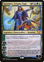 Kasmina, Sábia dos Enigmas — Strixhaven: School of Mages Promos 196p