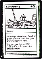 Graveyard Dig — Mystery Booster Playtest Cards 2019 92