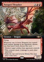 Parapet Thrasher — Tarkir: Dragonstorm Commander 76