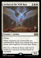 Arconte da Rosa Selvagem — Wilds of Eldraine Promos 1p
