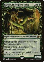 Saryth, a Presa da Víbora — Innistrad: Midnight Hunt 304