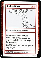 Trial and Error — Mystery Booster Playtest Cards 2019 68