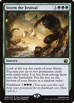 Invadir o Festival — Innistrad: Midnight Hunt Promos 200p