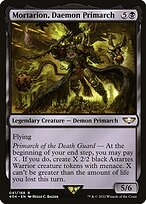 Mortarion, Primarca Daemônio