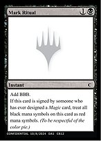 Mark Ritual — Unknown Event CB12