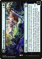 Invasão de Ixalan // Regisssauro Beligerante — March of the Machine Promos 191s