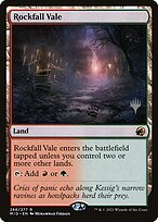Vale das Pedras Cadentes — Innistrad: Midnight Hunt Promos 266p