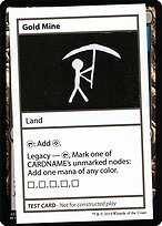 Gold Mine — Mystery Booster Playtest Cards 2021 116