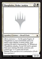 Theopholos, Order Acolyte — Unknown Event RW04e