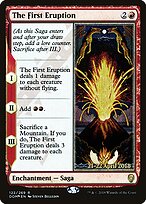 A Primeira Erupção — Dominaria Promos 122s