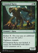 Kavu Indomado — Dominaria 186