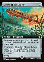 Sword of the Squeak — Bloomburrow Commander 72