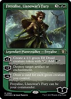 Freyalise, Fúria de Llanowar — Commander Masters 560