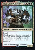 Hugs, Grisly Guardian — Bloomburrow Promos 218s