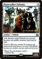Colosso Caminhante da Paz — Aether Revolt Promos 170s