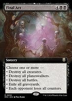 Final Act — Modern Horizons 3 Commander 52
