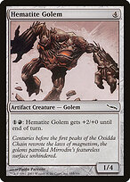 Golem de Hematita — Mirrodin 185