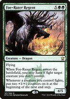 Regente Arrasadora de Inimigos — Dragons of Tarkir Promos 187s