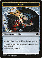 Clue — Shadows over Innistrad Tokens 16