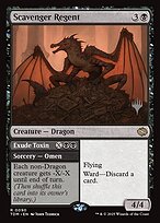 Scavenger Regent // Exude Toxin — Tarkir: Dragonstorm Promos 90p